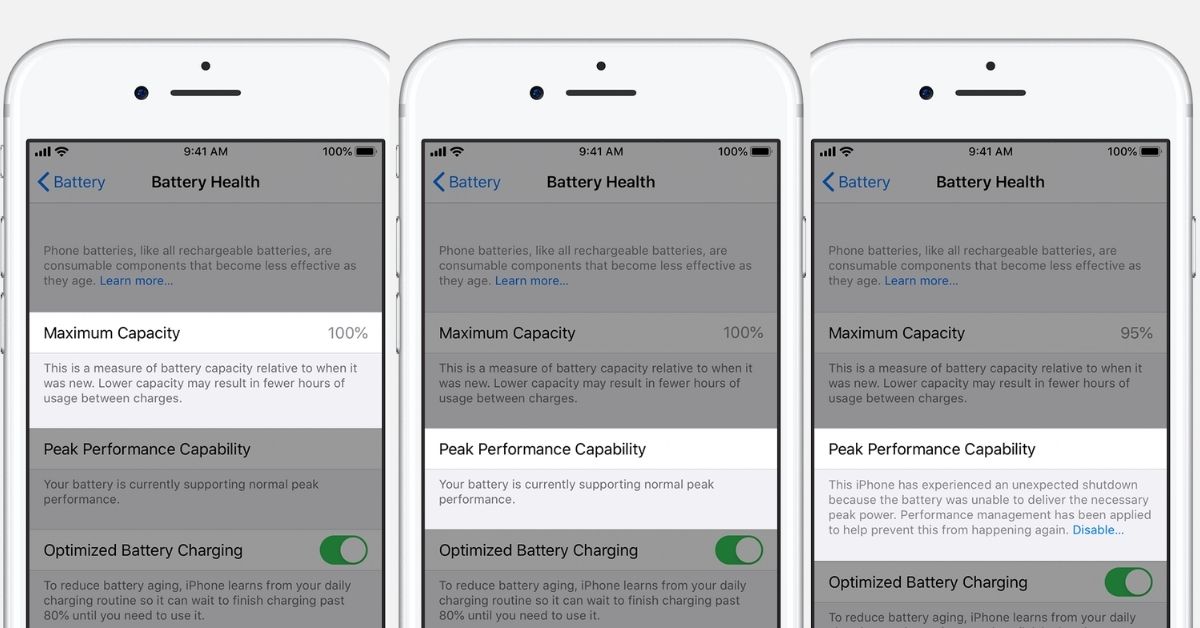 iPhone Battery Health